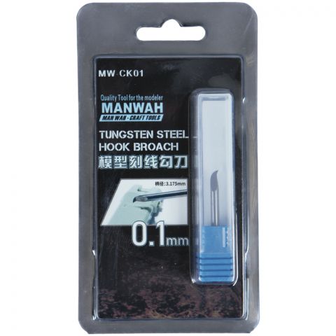 Скрайбер крючкообразный MANWAH (0,1 мм)