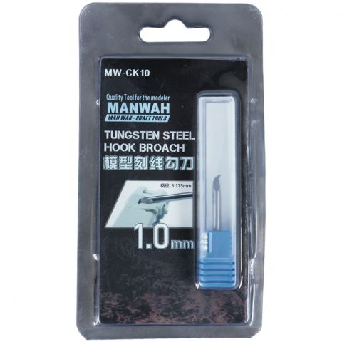 Скрайбер крючкообразный MANWAH (1 мм)