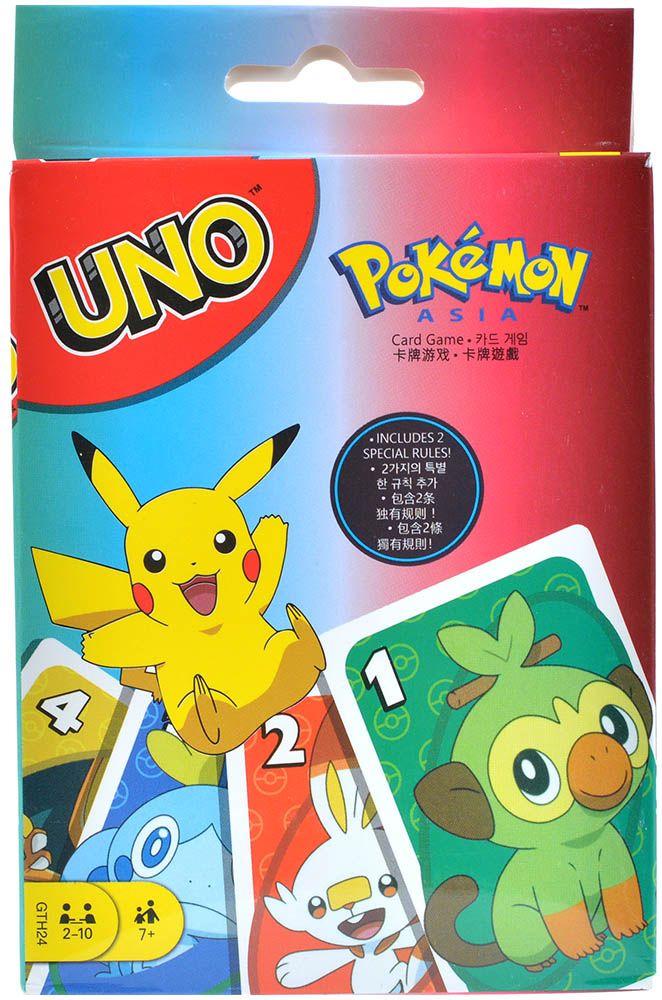 Настольная игра Mattel UNO: Покемон TM91529 - фото 2