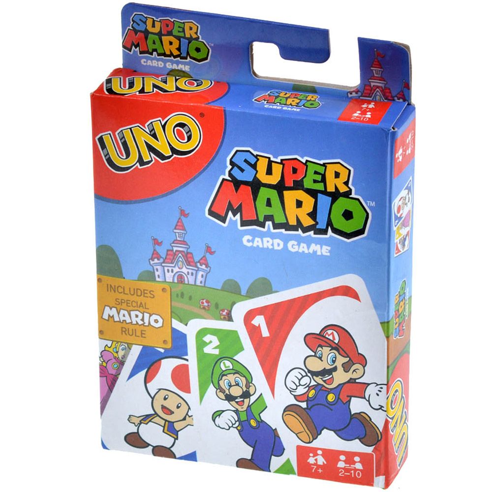 Настольная игра Mattel UNO: Супер Марио TM33124 - фото 1