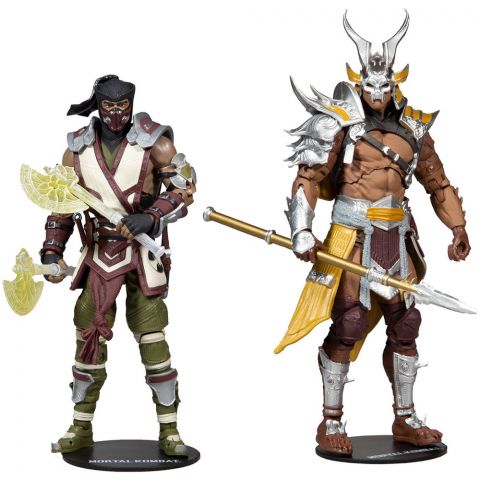 Набор фигурок Mortal Kombat: Shao Kahn vs Sub Zero