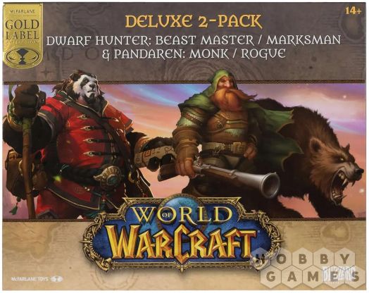Набор фигурок McFarlane. World of WarCraft: Dwarf Hunter & Pandaren (Deluxe 2-Pack) фото 7