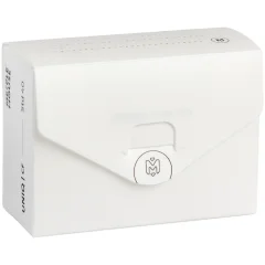 Картотека UniqCardFile Standart (белая, 40 мм, 80+ карт)
