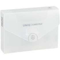 Картотека UniqCardFile Standart (прозрачная, 20 мм, 30+ карт)
