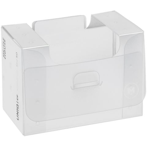 Картотека UniqCardFile Standart (прозрачная, 50 мм, 100+ карт)