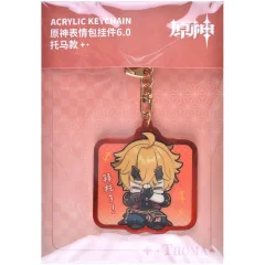 Брелок акриловый Genshin Impact Chibi: Тома