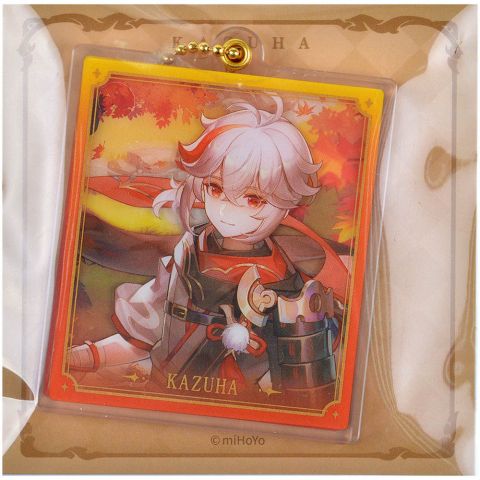 Брелок акриловый Genshin Impact. Character: Kazuha