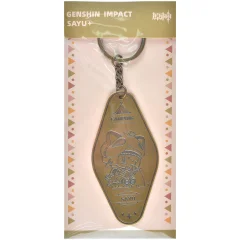 Брелок металлический Genshin Impact: Go Camping! Саю
