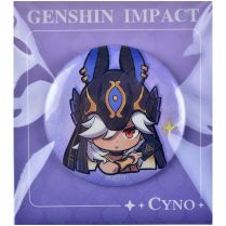 Значок Genshin Impact. Chibi Expressions: Cyno