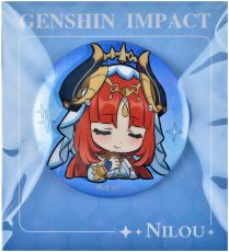 Значок Genshin Impact. Chibi Expressions: Nilou