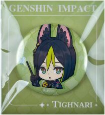 Значок Genshin Impact. Chibi Expressions: Tighnari