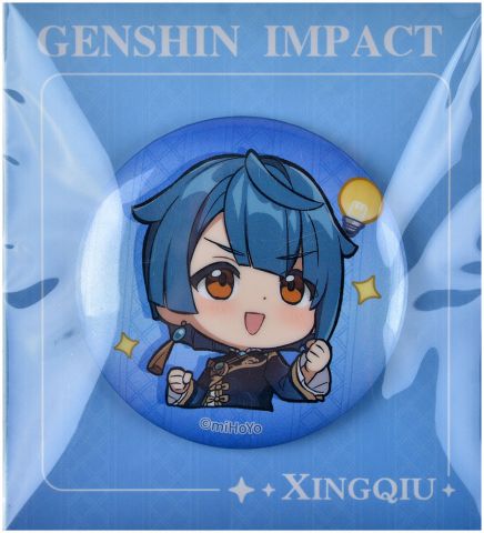 Значок Genshin Impact. Chibi Expressions: Xingqiu