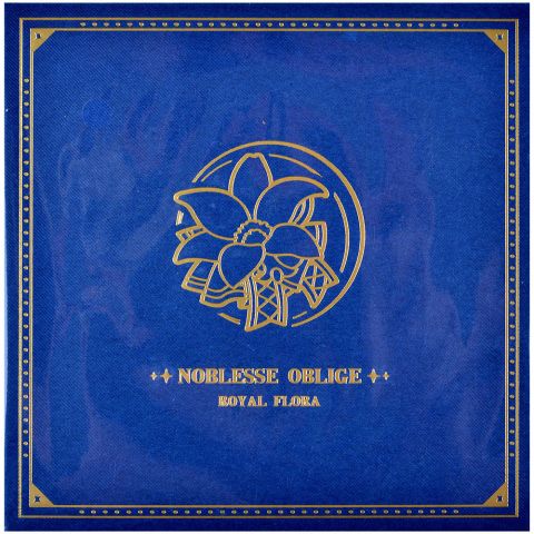 Металлический значок Genshin Impact. Noblesse Oblige: Royal Flora