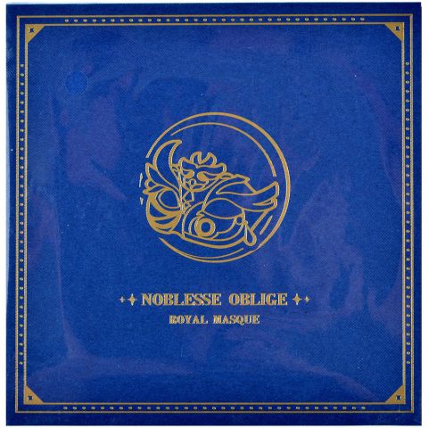Металлический значок Genshin Impact. Noblesse Oblige: Royal Masque 