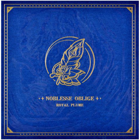 Металлический значок Genshin Impact. Noblesse Oblige: Royal Plume