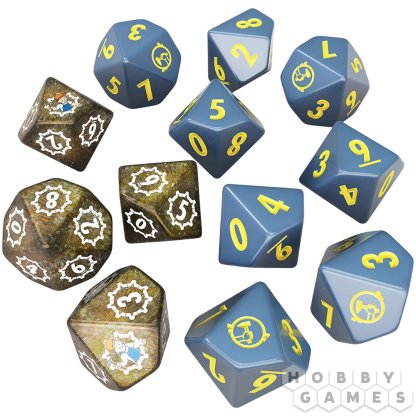 Fallout Factions Dice Set: Wasteland Survivors