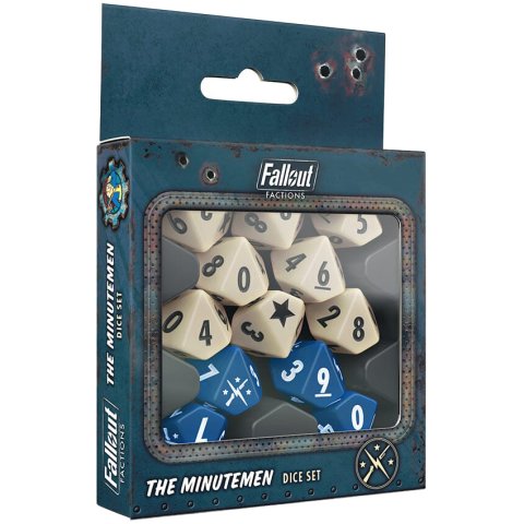 Fallout Factions Dice Set: The Minutemen