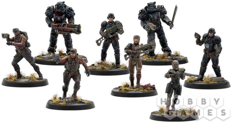 Fallout: Factions. Battle for Boston: Starter Set фото 3