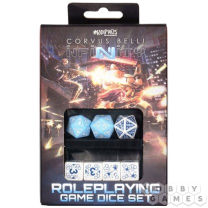 Infinity. PanOceania Dice Set