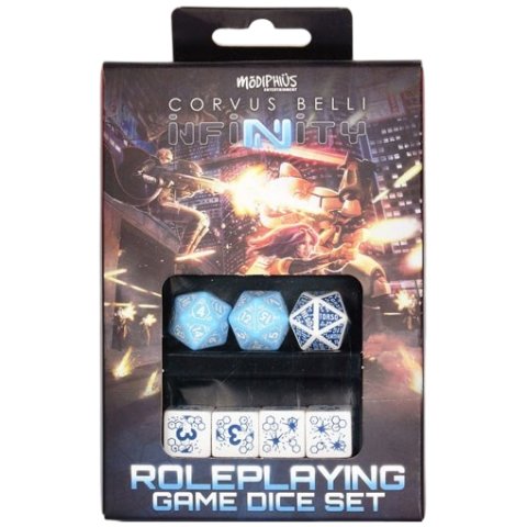 Infinity. PanOceania Dice Set