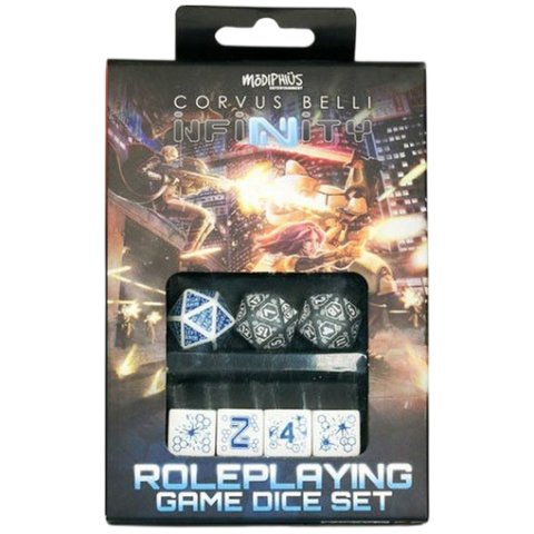 Infinity. Mercenary Dice Set