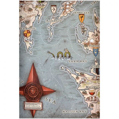 Комплект из папки для хранения и 5 основ для рисования