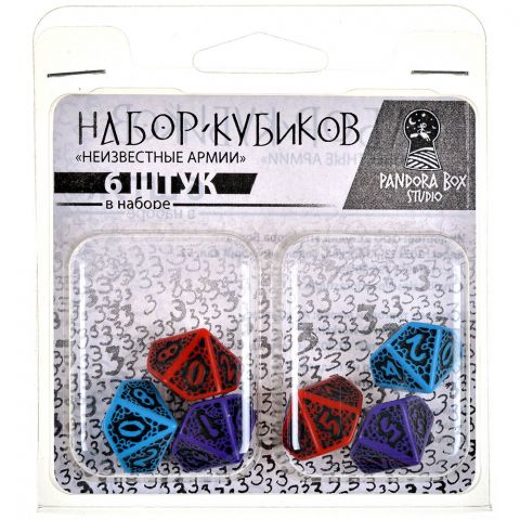 Неизвестные Армии: Набор кубиков (6 шт.)