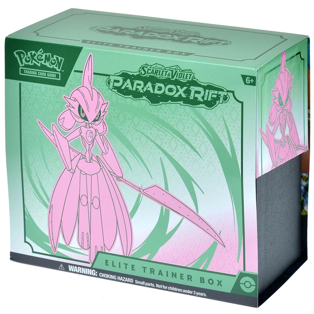 Набор The Pokemon Company International Pokemon TCG. Scarlet and Violet: Paradox Rift Elite Trainer Box (Iron Valiant) 187-85416_1