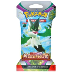 Pokemon TCG. Scarlet & Violet – Paldea Evolved: Бустер (в картонной упаковке)