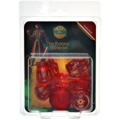 Набор кубиков PolyHero: Rogue 8 Dice Set (Rakish Ruby)