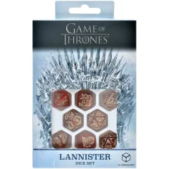 Набор кубиков Game of Thrones Dice Set: Lannister, 8 шт.