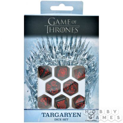 Набор кубиков Game of Thrones Dice Set: Targaryen, 8 шт.