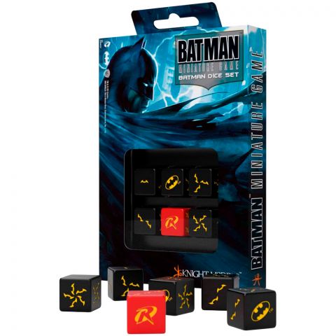 Набор кубиков Batman Miniature Game: Batman Dice Set, 6 шт.