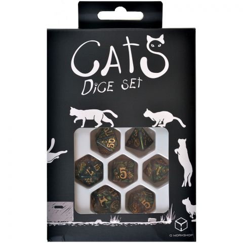 Набор кубиков Cats Dice Set: Pixel, 7 шт.