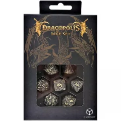 Набор кубиков Dracopolis Dice Set: Scandinavian Blackfang, 7 шт.