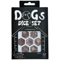 Набор кубиков Dogs Dice Set: Bubbles, 7 шт.