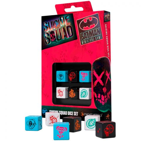 Набор кубиков Batman Miniature Game: Suicide Squad Dice Set, 6 шт.