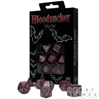 Набор кубиков Bloodsucker Dice Set: Scarlet, 7 шт.