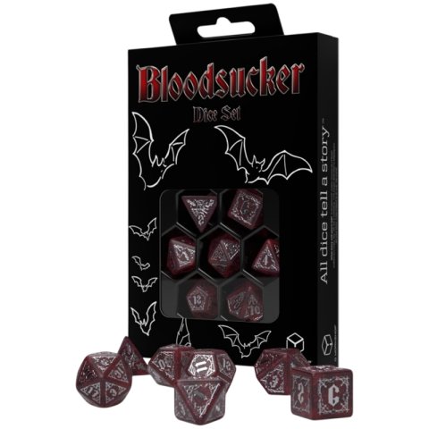 Набор кубиков Bloodsucker Dice Set: Scarlet, 7 шт.