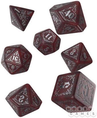 Набор кубиков Bloodsucker Dice Set: Scarlet, 7 шт. фото 2