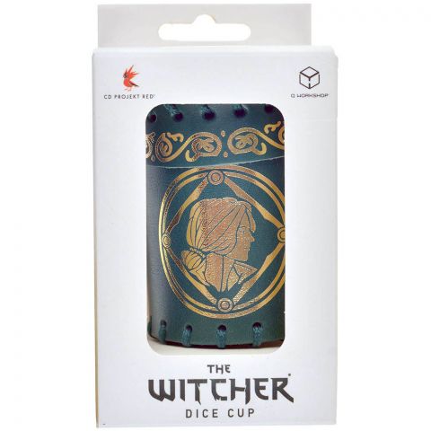 Стакан для кубиков The Witcher Dice Cup. Triss The Loving Sister, кожаный