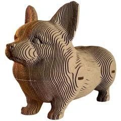 Картонный 3D-конструктор "Корги"