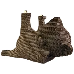 Картонный 3D-пазл "Котик-гимнаст"