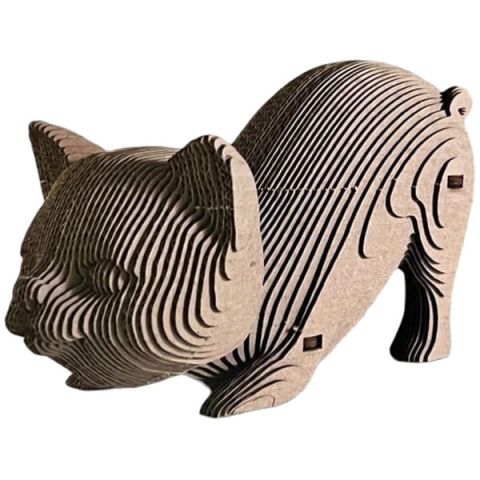 Картонный 3D-пазл 