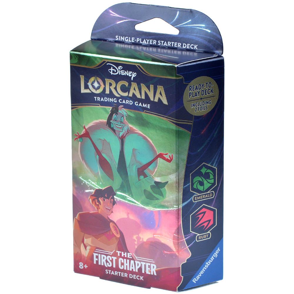 Колода Ravensburger Lorcana TCG. The First Chapter: Emerald and Ruby 11_098_170_7