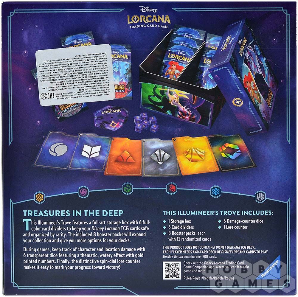 Купить Disney Lorcana: Ursula's Return: Illumineer's Trove в