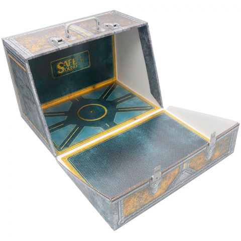Армибокс S&S: Magnetic case with 3 metal plates – coloured inside