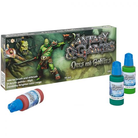 Набор красок Scale75: Fantasy & Games Orcs and Goblins