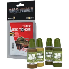 Набор красок Scale75. Colors for AFV: Red Tanks Set