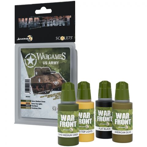 Набор красок Scale75: Wargames US Army